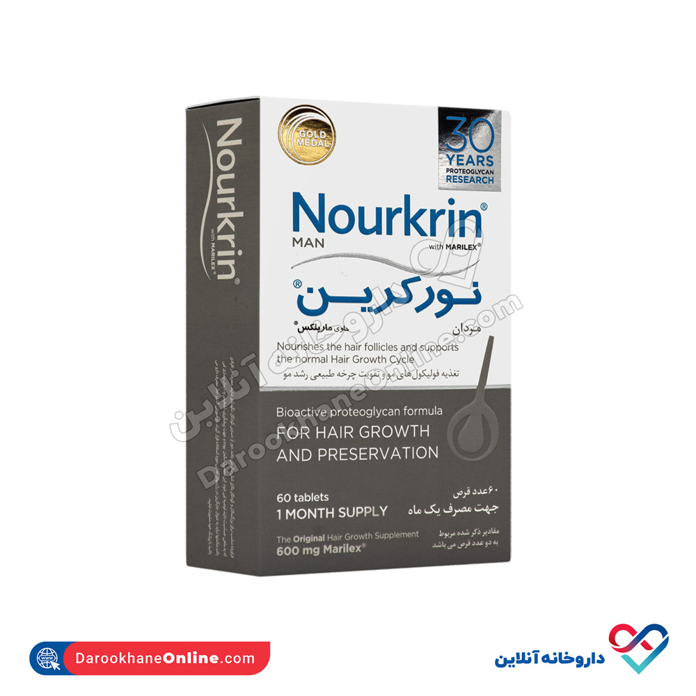 تصویر قرص نورکرین آقایان فارما مدیکو 60 عددی